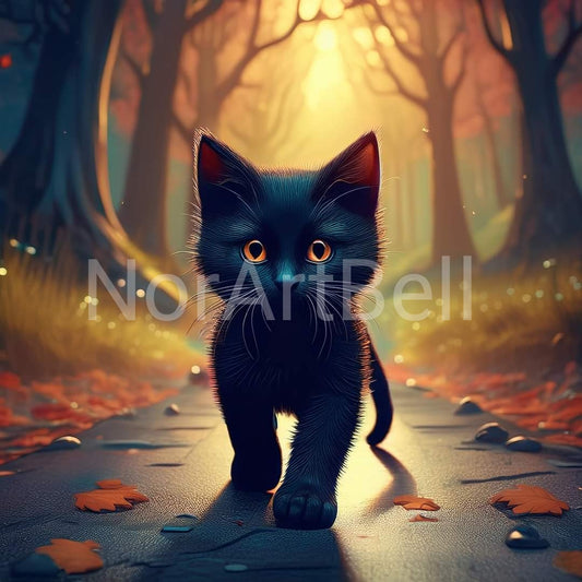 Black mini Cat