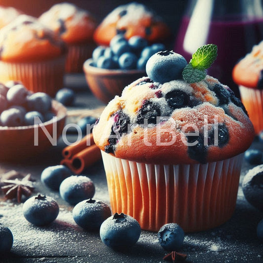 Blaubeere Cupcake Nr.02
