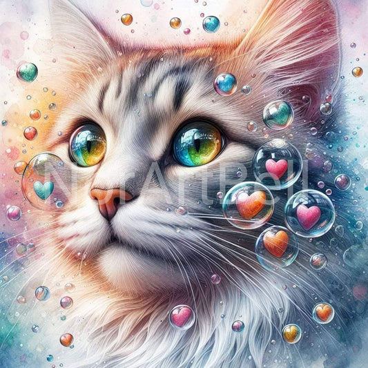 Bubbles Cat