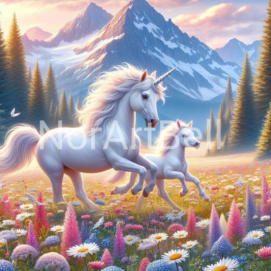 Einhorn Familie Nr.01