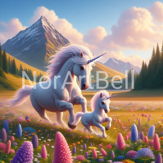 Einhorn Familie Nr.02