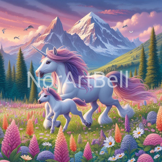 Einhorn Familie Nr.03
