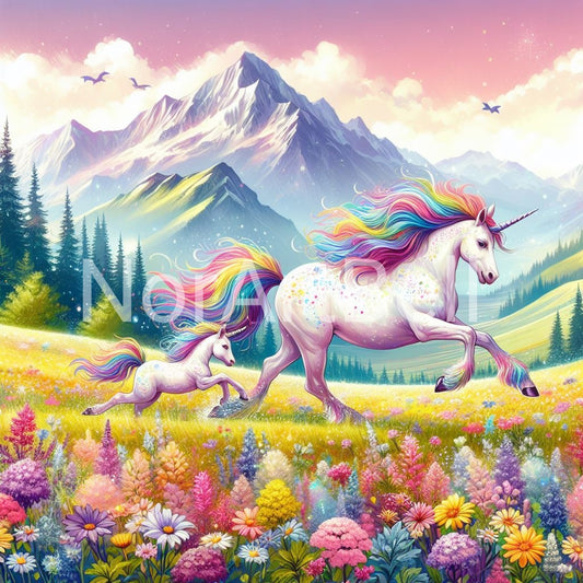 Einhorn Familie Nr.05