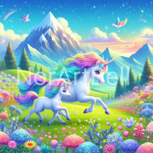 Einhorn Familie Nr.06