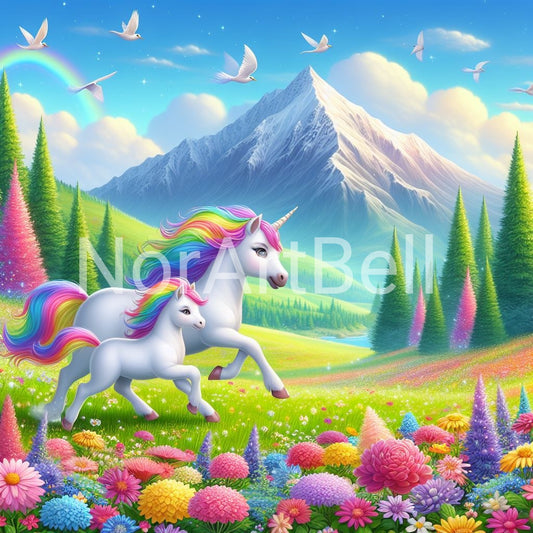 Einhorn Familie Nr.07
