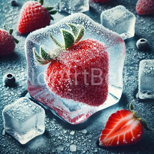 Erdbeer Ice