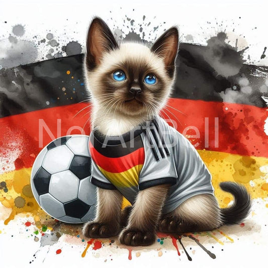 Fußball Katze Nr.03