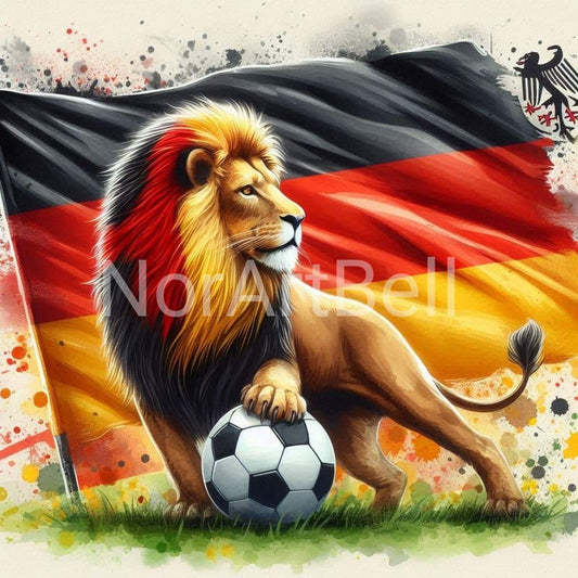 Fußball Löwe Nr.02