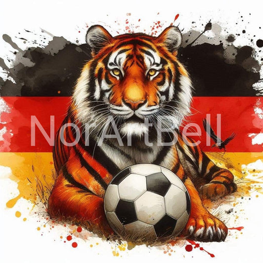 Fußball Tiger Nr.01