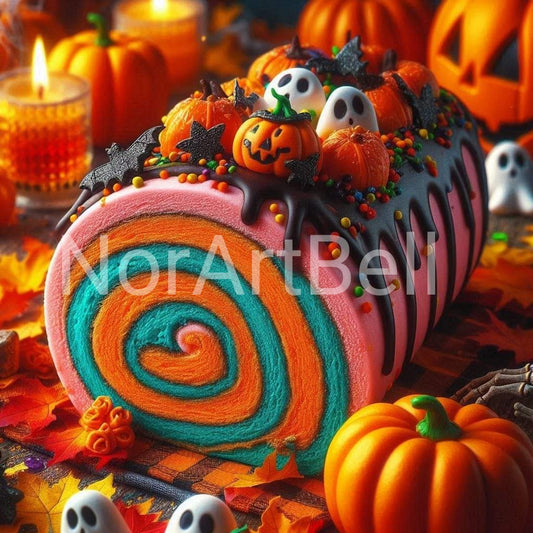 Halloween Cake Love
