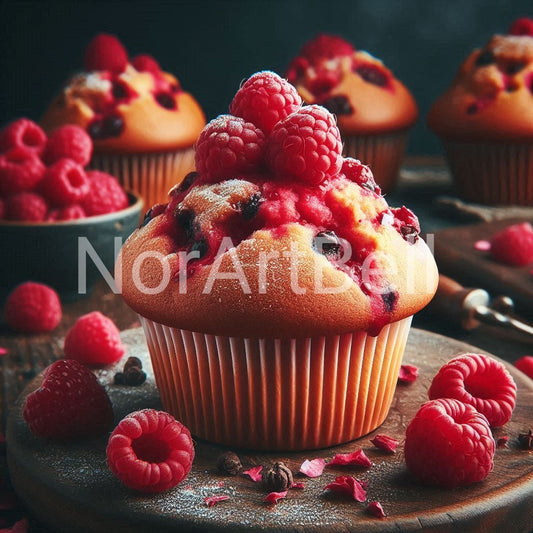 Himbeere Cupcake Nr.01