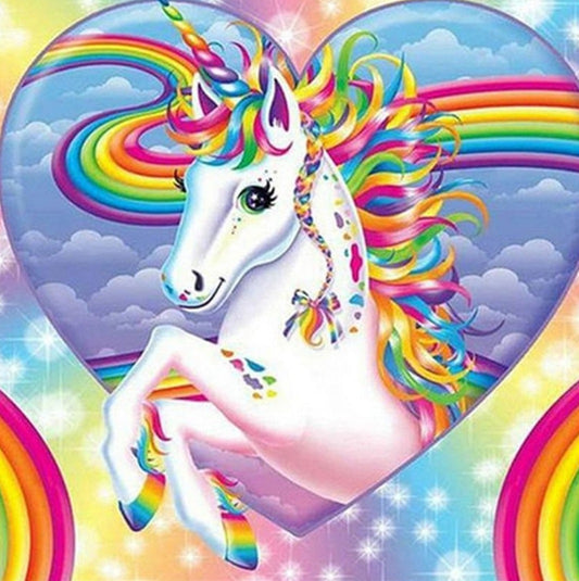 Buntes Einhorn