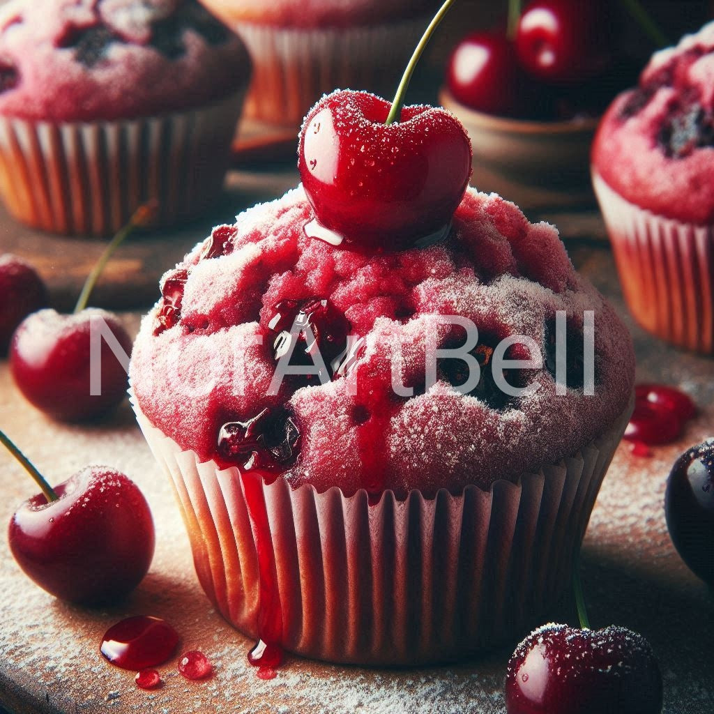 Kirsche Cupcake Nr.01