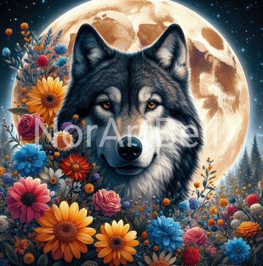 Mond Wolf Nr.04