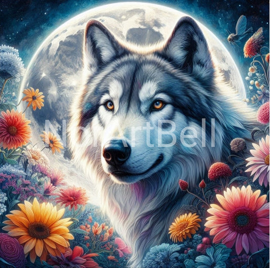 Mond Wolf Nr.05