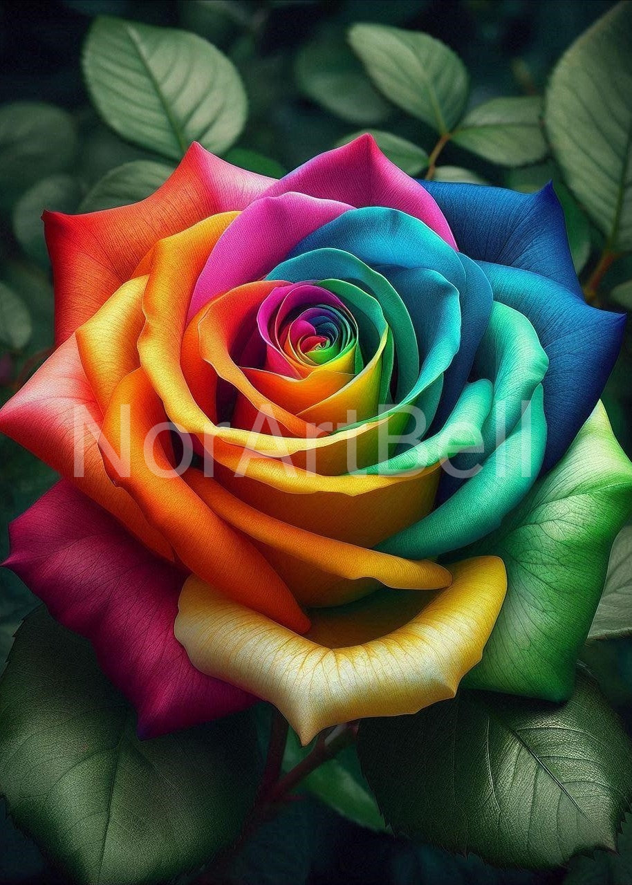 Regenbogen Rose 1.0