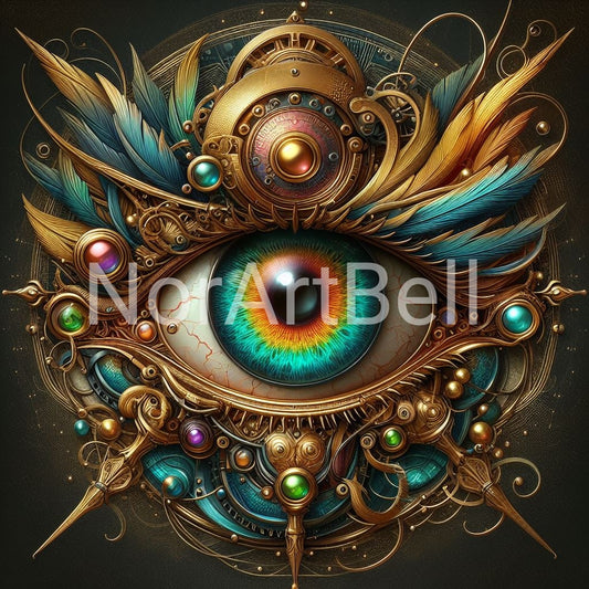 Steampunk Auge Nr.01