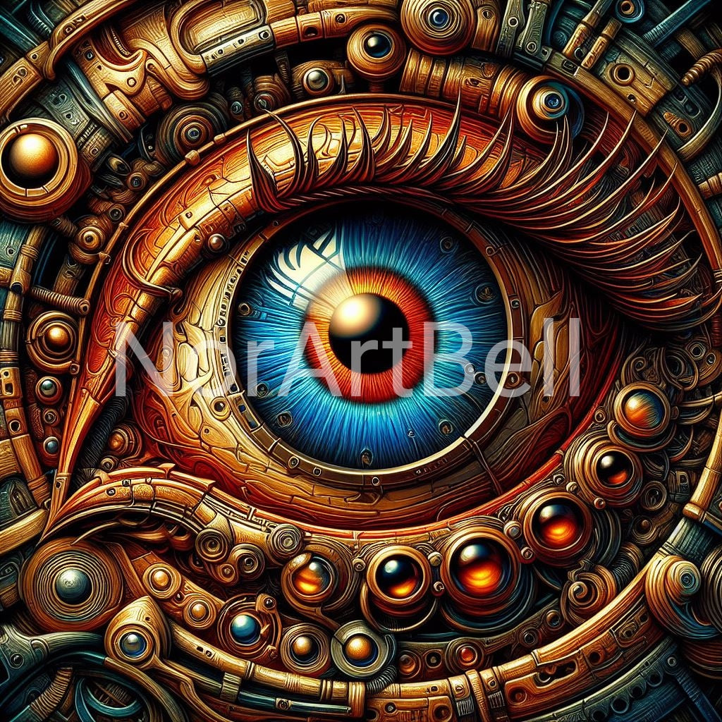 Steampunk Auge Nr.02