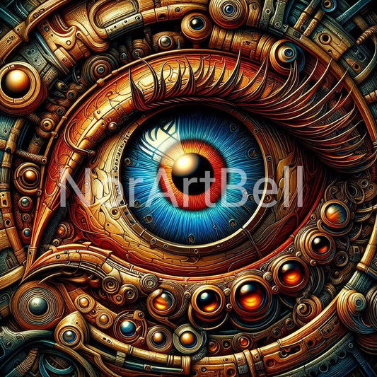 Steampunk Auge Nr.02