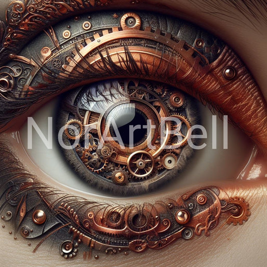 Steampunk Auge Nr.05
