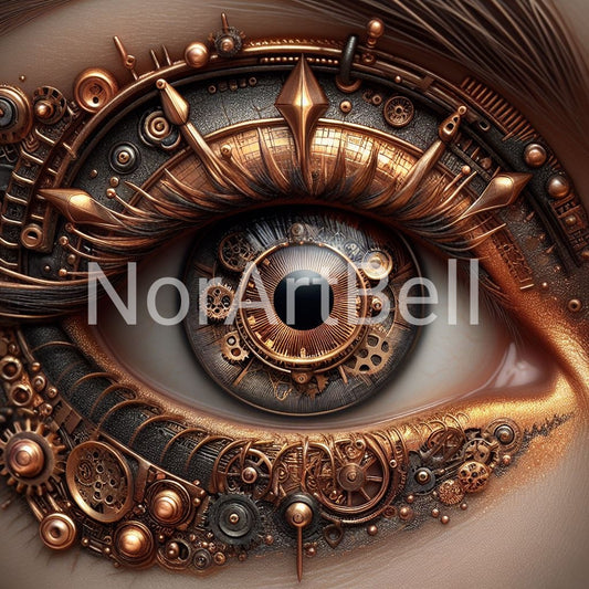 Steampunk Auge Nr.06