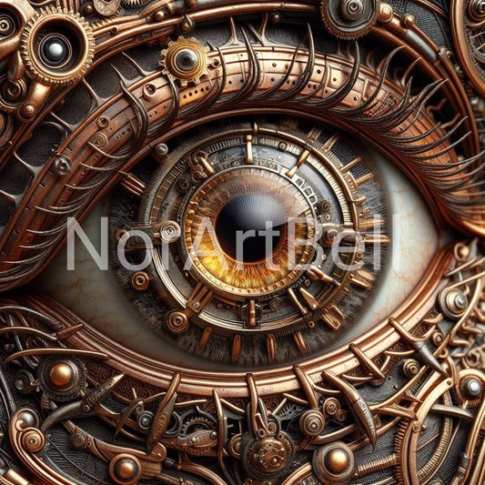 Steampunk Auge Nr.08